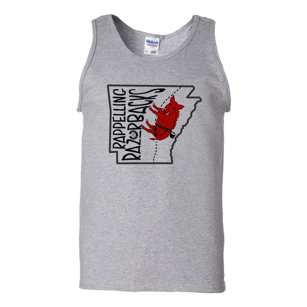 Rappelling Razorback Tank (Black)