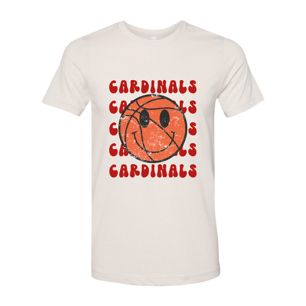 Cardinals Basketball Soft Tee