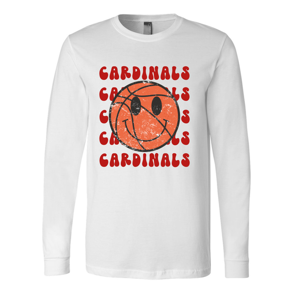 Cardinals Basketball Long Sleeve Tee