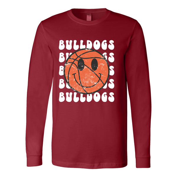 Bulldogs Basketball Long Sleeve Tee