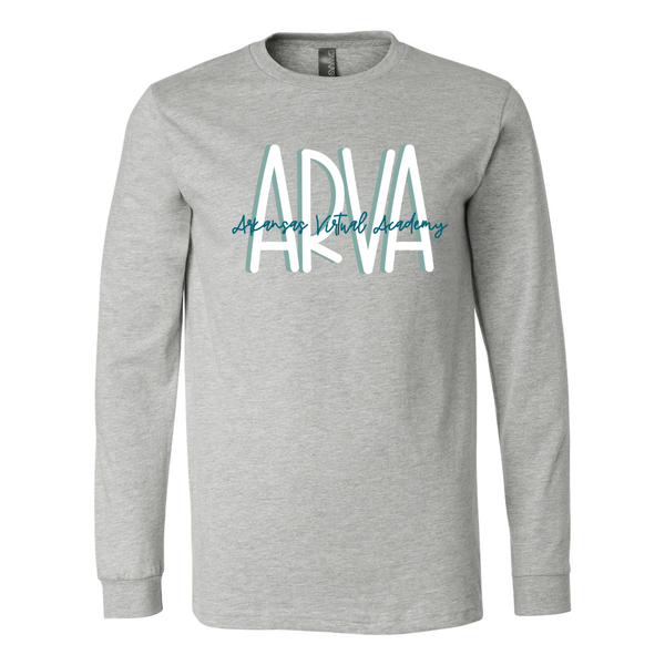 ARVA Block Script Long Sleeve Tee