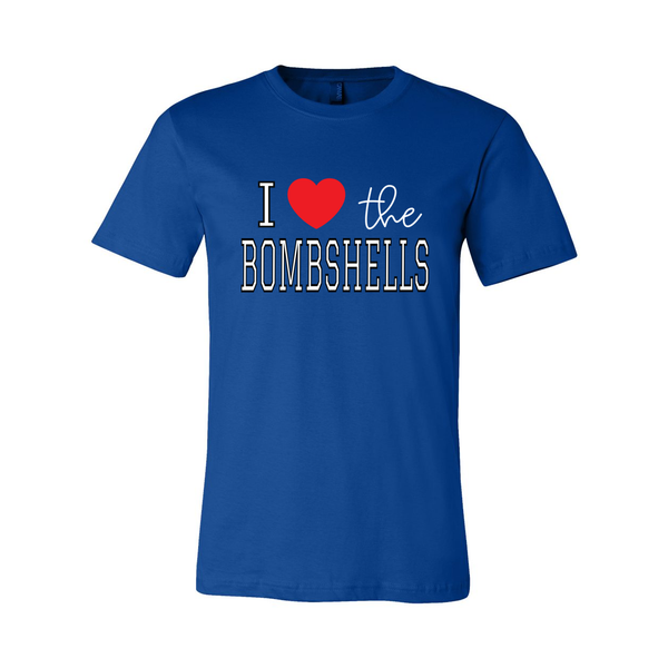 Bombshells Blue tee