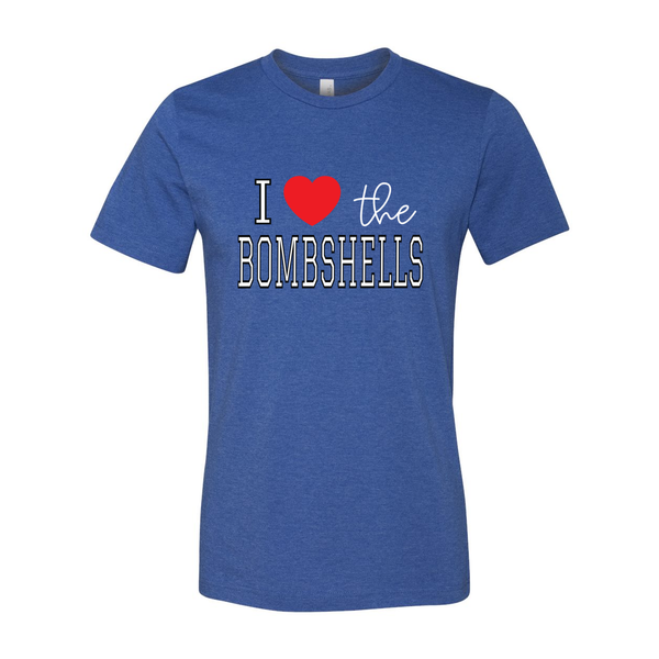 Bombshells Blue tee