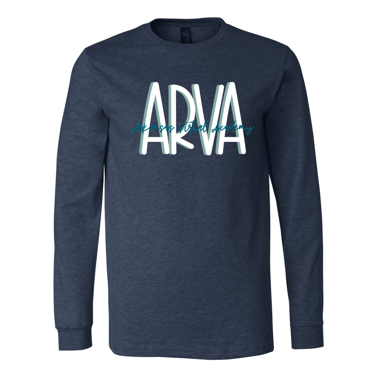 ARVA Block Script Long Sleeve Tee