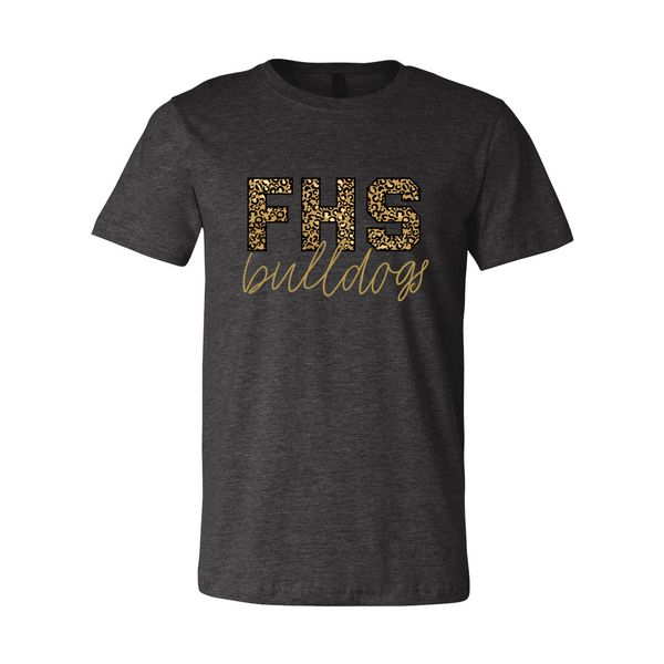 FHS Bulldogs Leopard Soft Tee