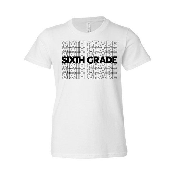 Sixth Grade YOUTH Mirror Soft Tee