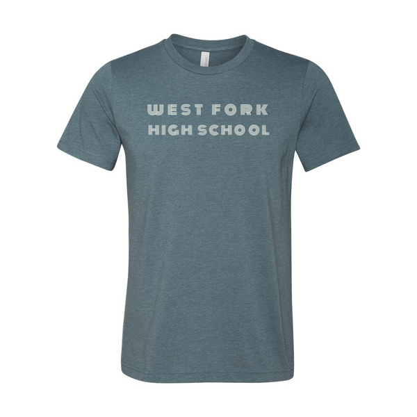 West Fork Retro Font T-Shirt