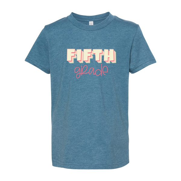Fifth Grade YOUTH Sherbet Soft Tee