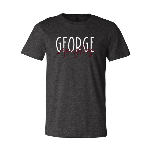 George Block Script Soft Tee