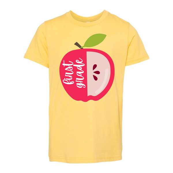 First Grade YOUTH Apple Shirt