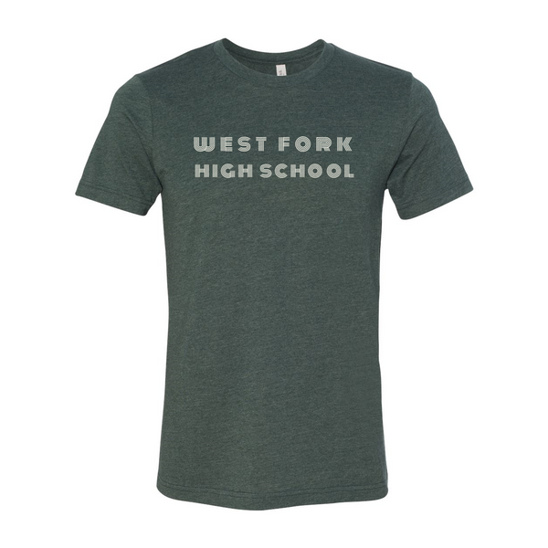 West Fork Retro Font T-Shirt