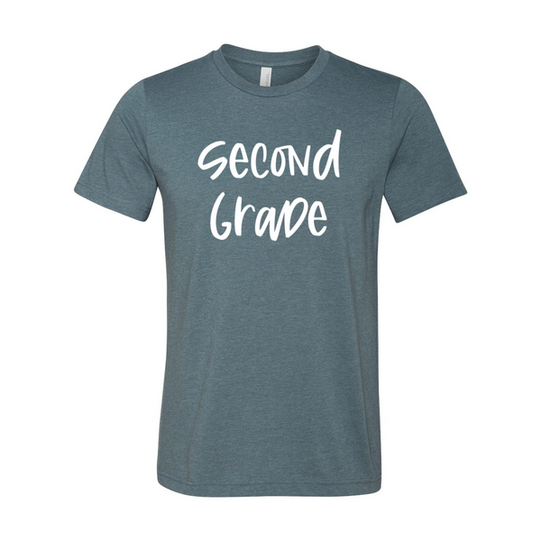 Second Grade Script Soft Tee