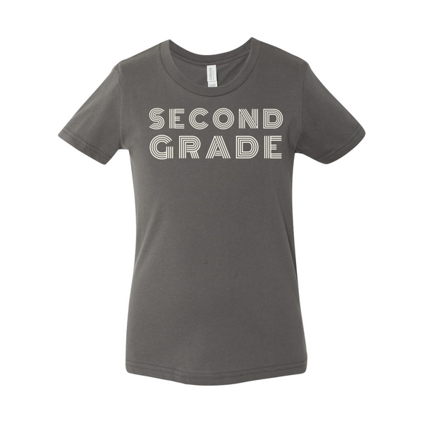 Second Grade YOUTH Retro Soft Tee