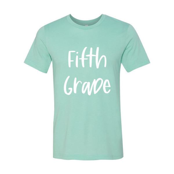 Fifth Grade Script Tee