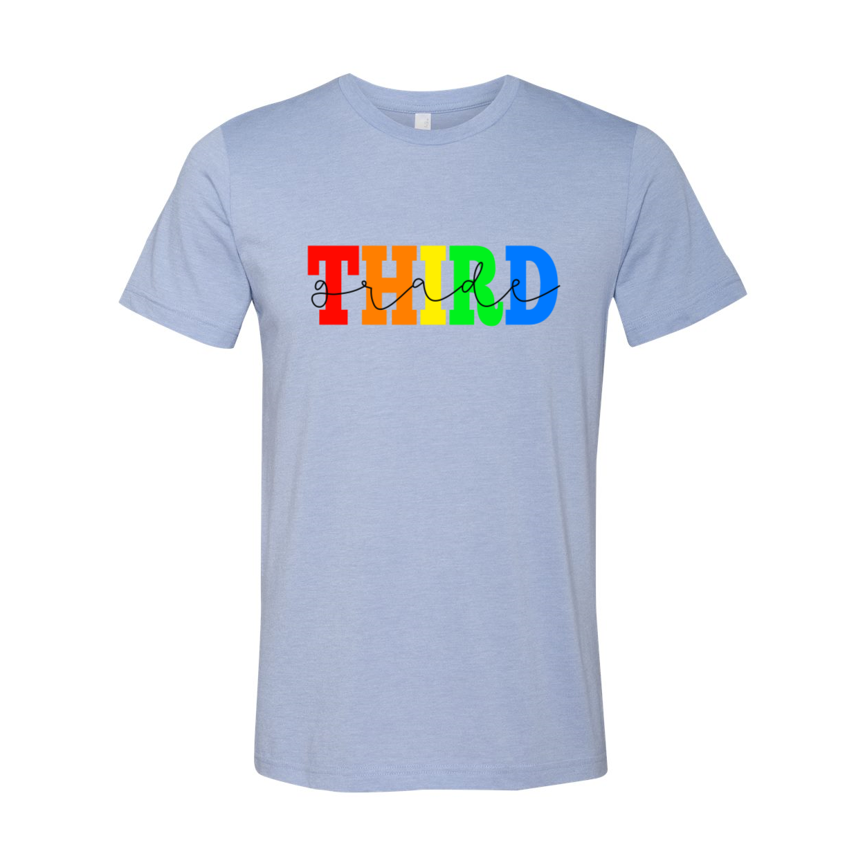 Third Grade Rainbow Tee