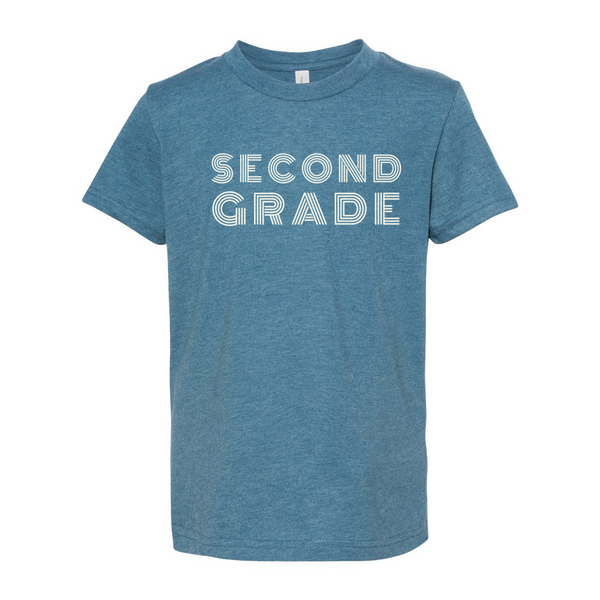 Second Grade YOUTH Retro Soft Tee