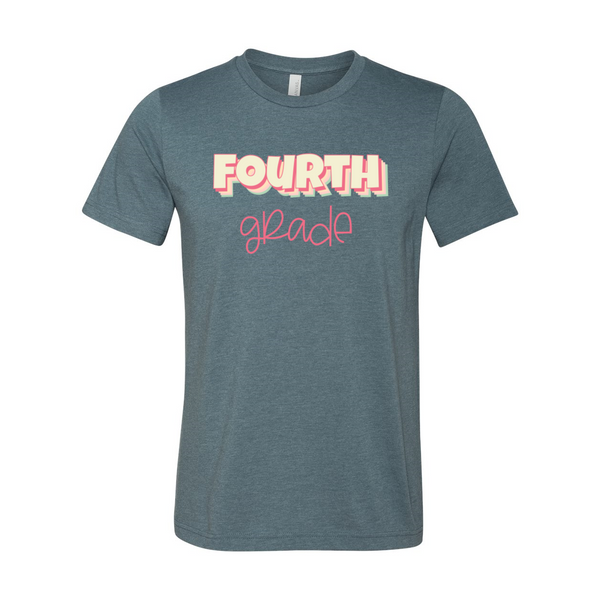 Fourth Grade Sherbet Shadow Tee