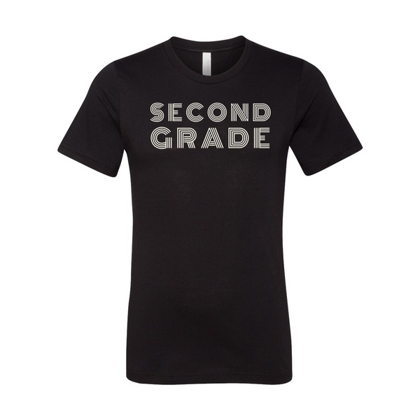 Second Grade Retro Soft Tee