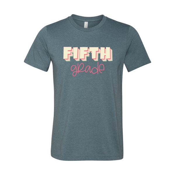 Fifth Grade Sherbet Shadow Tee