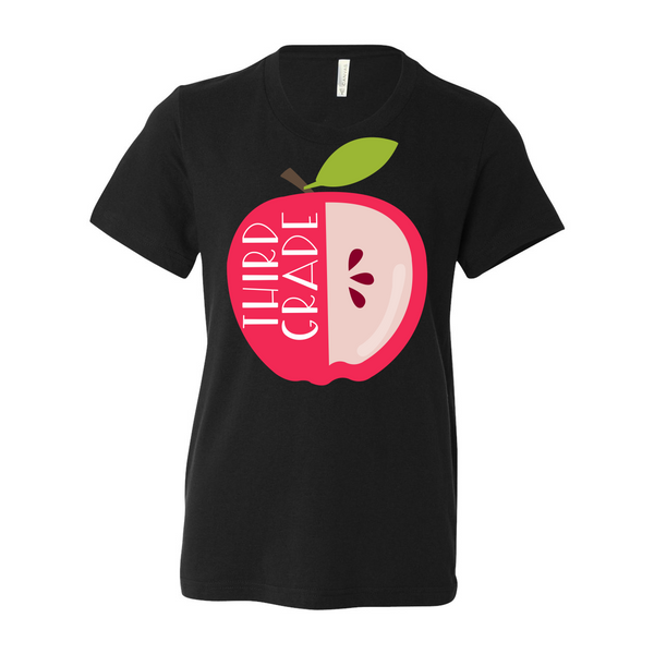 Third Grade YOUTH Apple Tee