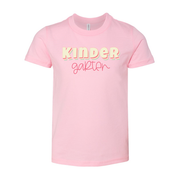 Kindergarten YOUTH Sherbet Soft Tee