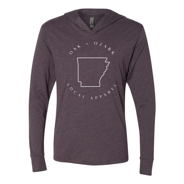 mockup triblend hoodiee