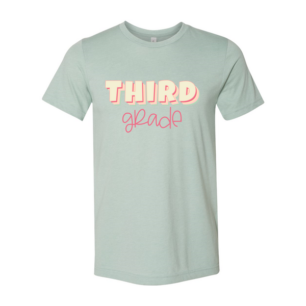 Third Grade Shadow Tee