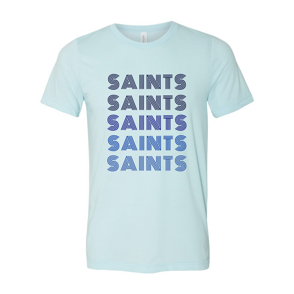 Shiloh Saints Retro Font T-Shirt
