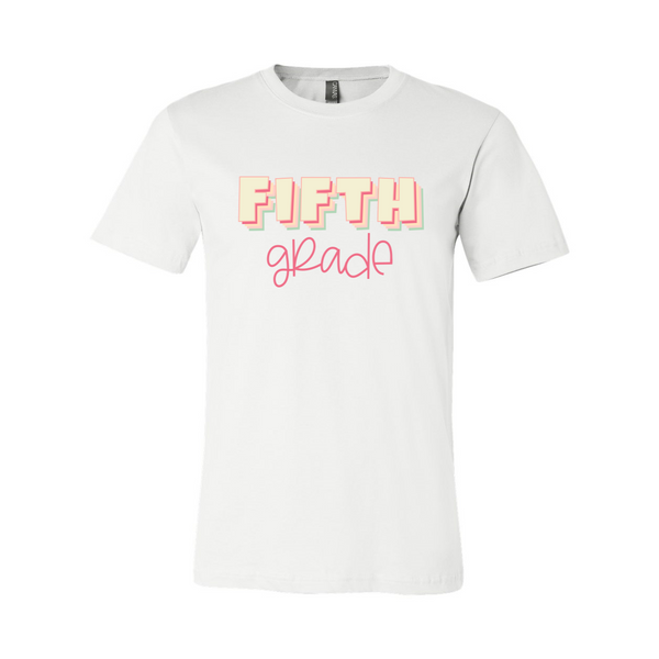 Fifth Grade Sherbet Shadow Tee