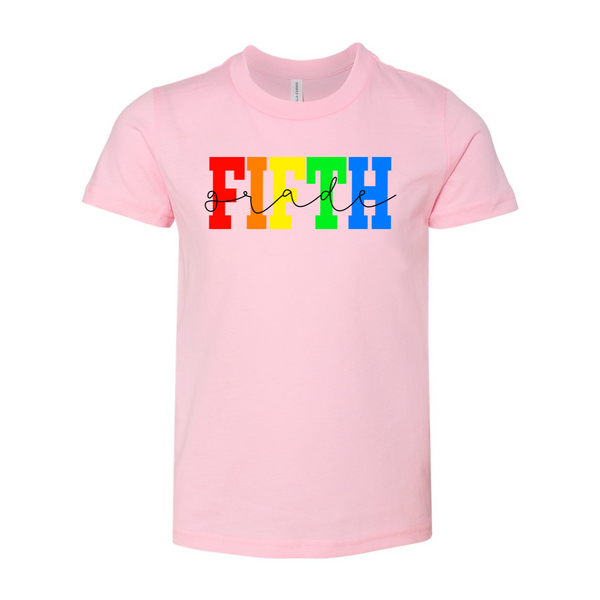 Fifth Grade YOUTH Color Soft Tee