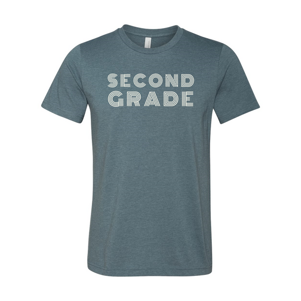 Second Grade Retro Soft Tee