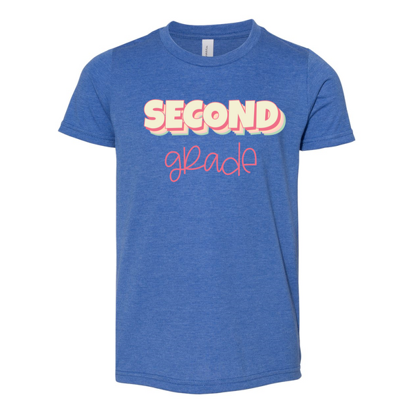 Second Grade YOUTH Sherbet Soft Tee