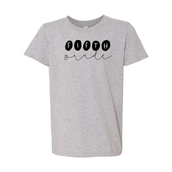 Fifth Grade YOUTH Dot Soft Tee