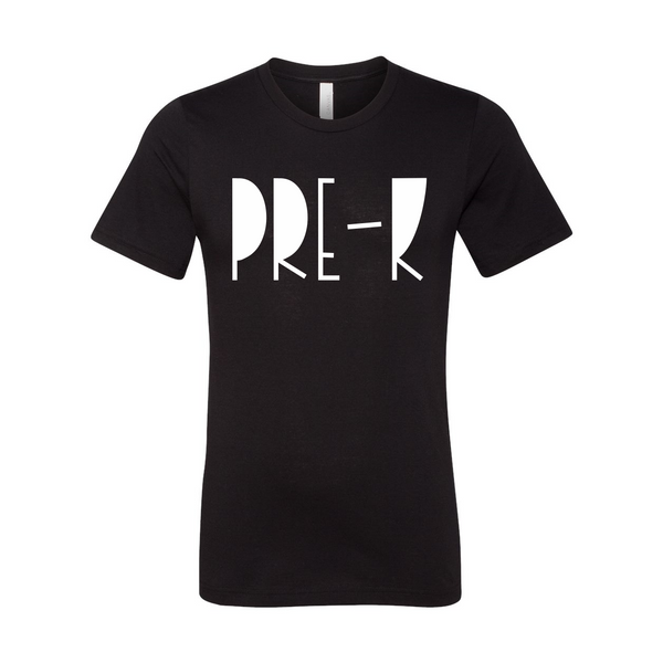 Pre-K Funky Font T-Shirt