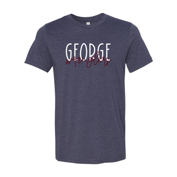 George Block Script Soft Tee