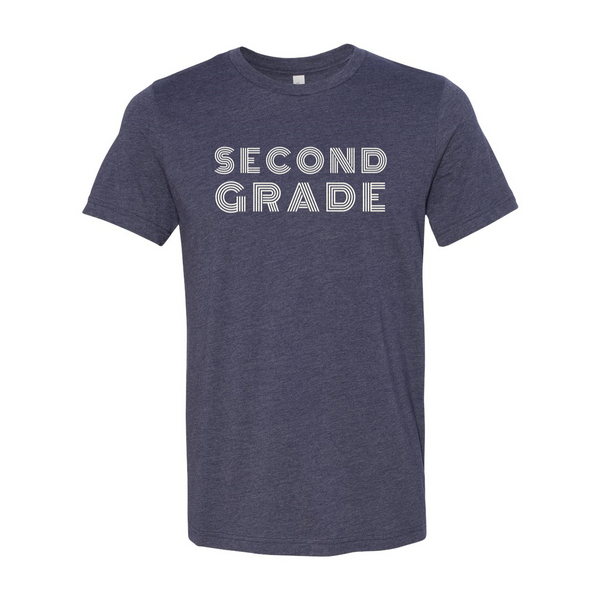 Second Grade Retro Soft Tee