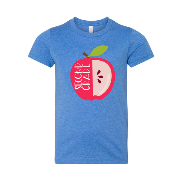 Second Grade YOUTH Apple Soft Tee