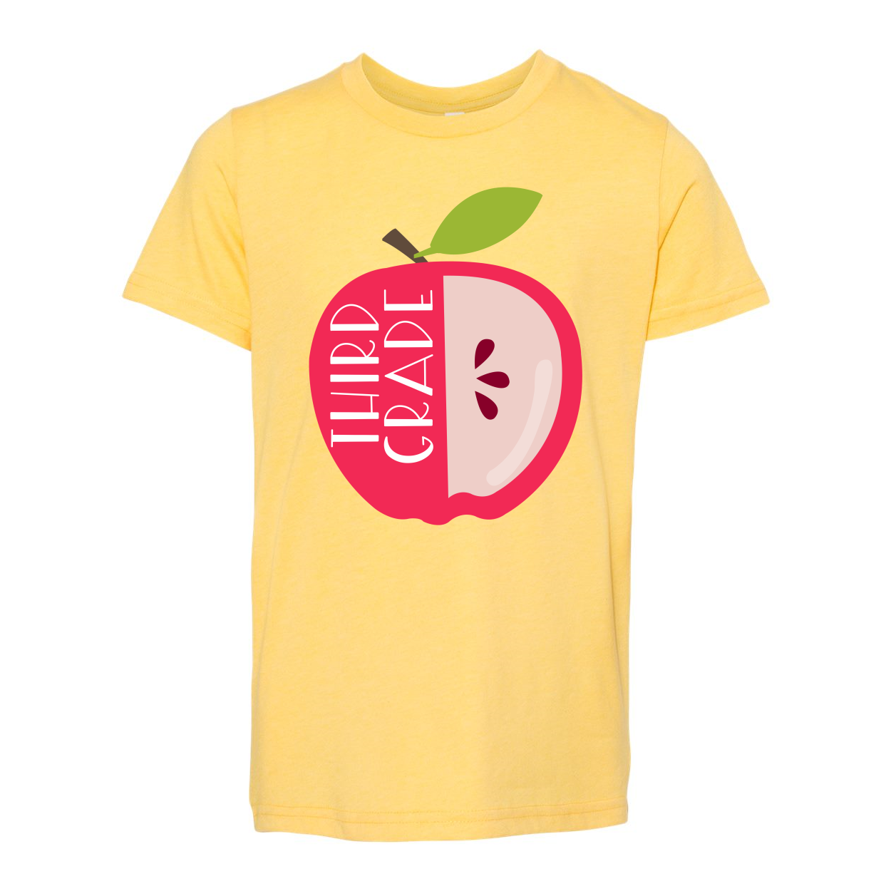 Third Grade YOUTH Apple Tee