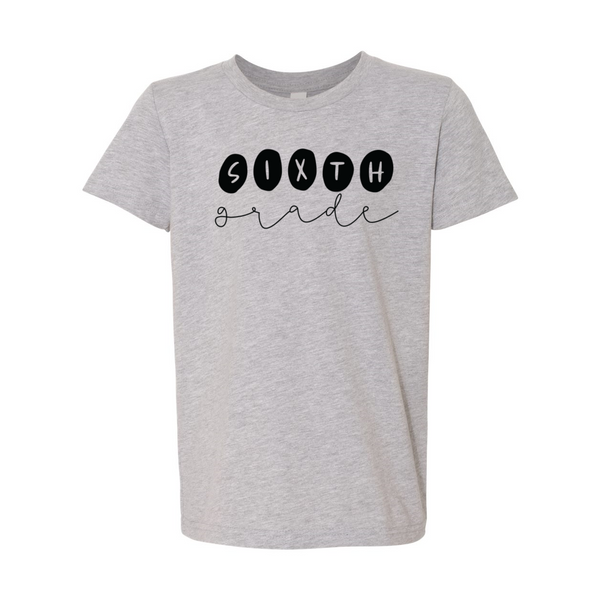 Sixth Grade YOUTH Dots Soft Tee