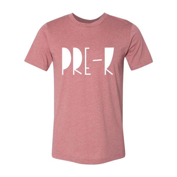 Pre-K Funky Font T-Shirt