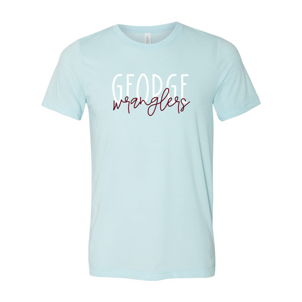 George Block Script Soft Tee