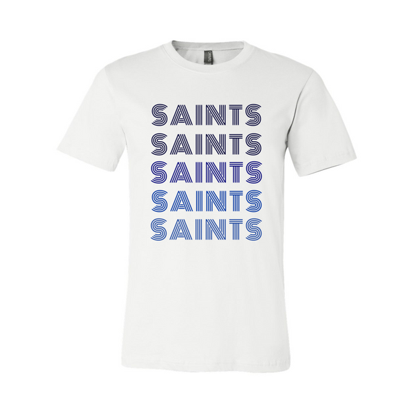 Shiloh Saints Retro Font T-Shirt