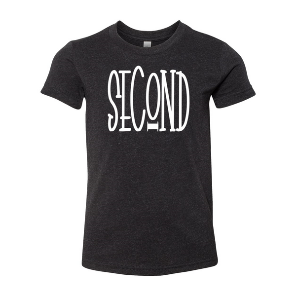 Second Grade YOUTH Tall Print Soft Tee