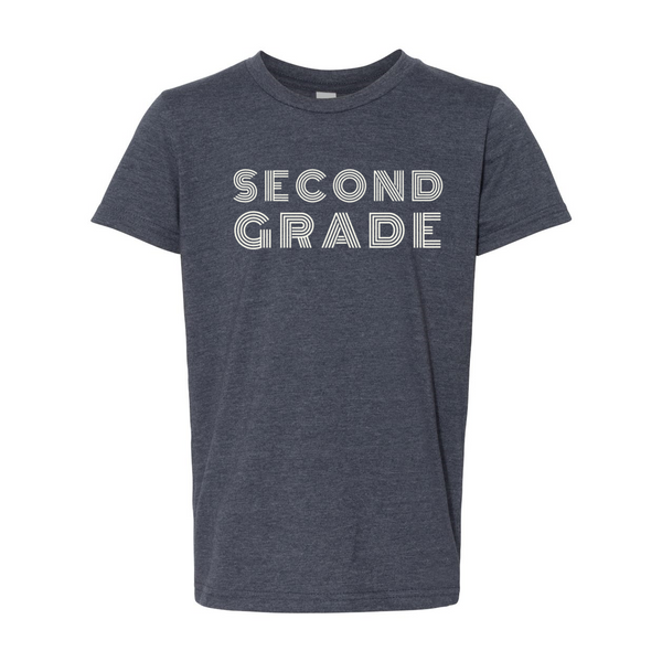 Second Grade YOUTH Retro Soft Tee