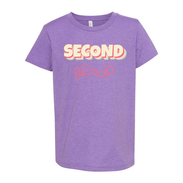 Second Grade YOUTH Sherbet Soft Tee