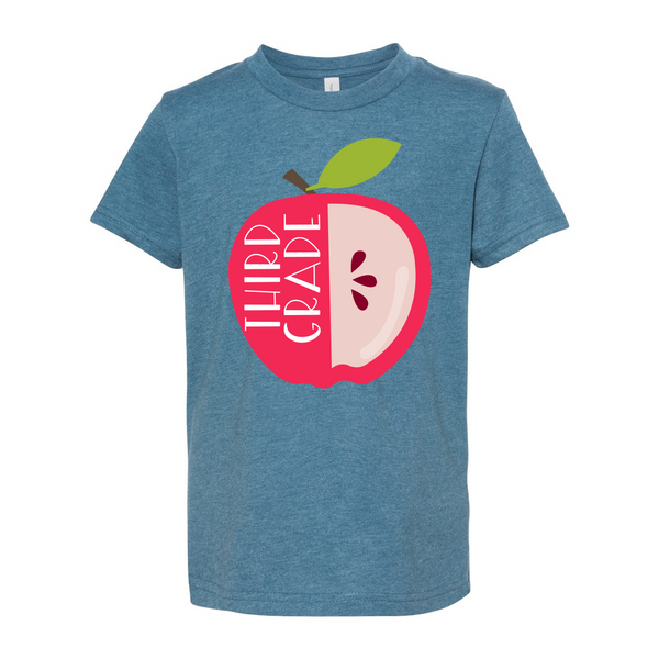 Third Grade YOUTH Apple Tee