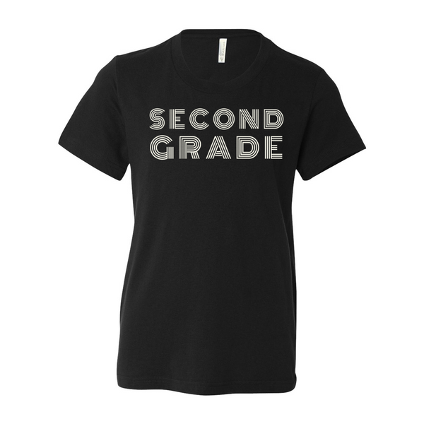 Second Grade YOUTH Retro Soft Tee