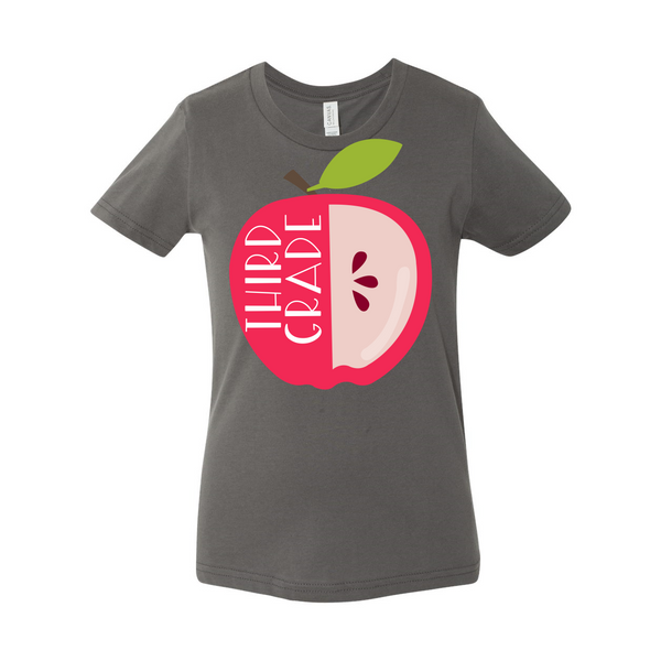 Third Grade YOUTH Apple Tee