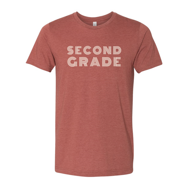 Second Grade Retro Soft Tee