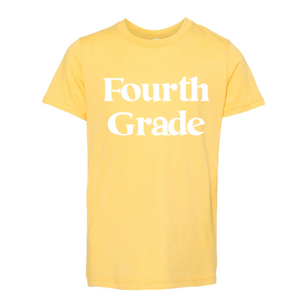 Fourth Grade YOUTH Soft Shirt